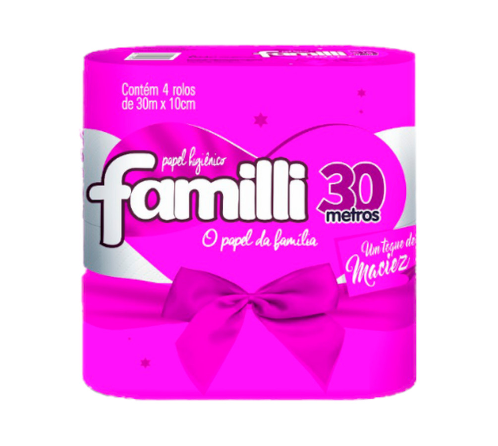 Papel Higiênico Familli Toque De Maciez