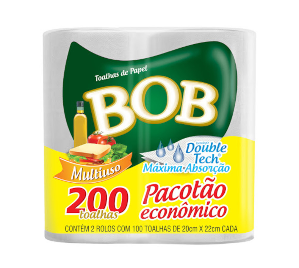 Toalhas De Papel BOB 200 Toalhas